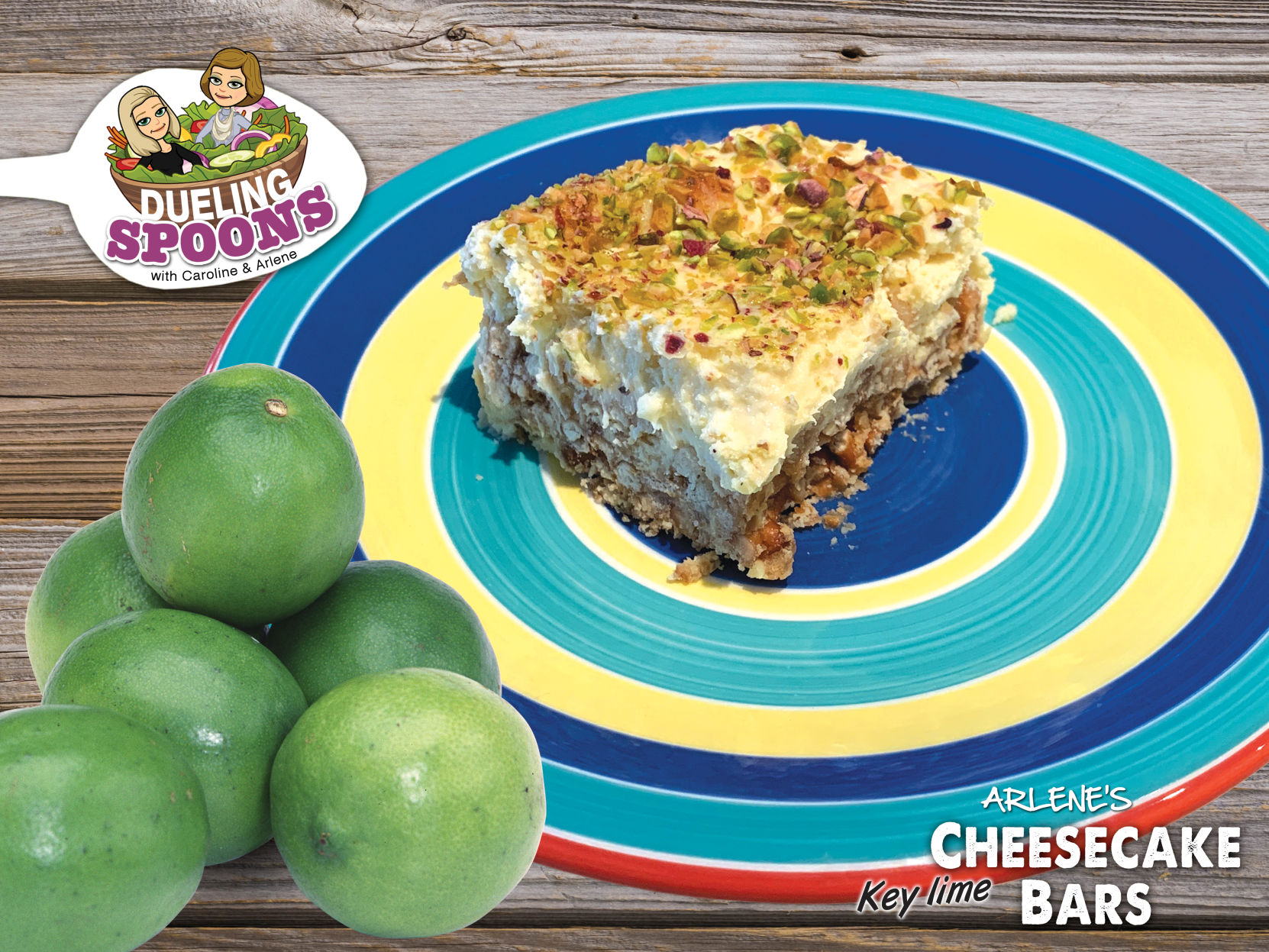 Arlene's Key Lime Cheesecake Bars